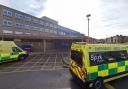 An asylum seeker attacked security outside Warrington Hospital's A&E