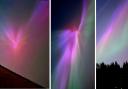 Residents captured beautiful pictures of the Northern Lights visible in Warrington