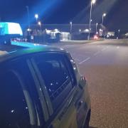 A vehicle was stopped by police in Great Sankey