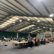 The election count took place at Birchwood Community Hub