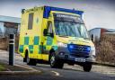 The defendant spat at a paramedic in an ambulance