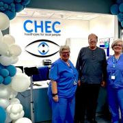 CHEC treats first surgical eye patients at Warrington Hospital