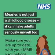 The NHS are encouraging anyone who hasn't yet had their measles vaccine to book themselves in.