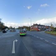 The collision is believed to have taken place after the driver turned right from the East Lancs into Church Lane