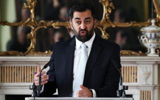 Humza Yousaf is reported to be considering quitting as Scotland’s First Minister (Jeff J Mitchell/PA)