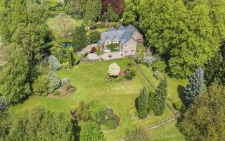 Mansion with lake, orchard, and stream is on the market for more than £1.5 million