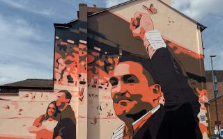 The mural of Warrington Wolves legend, Paul Cullen, has been completed