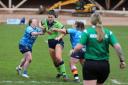 Action from Wire's Women's Challenge Cup tie at Bradford Bulls