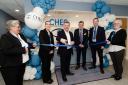 MP Andy Carter officially opened the community healthcare clinic in Warrington