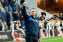 Sam Burgess salutes the Wire fans at full time at Headingley
