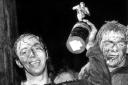 Parry Gordon and Mike Nicholas with the John Player Trophy in 1978