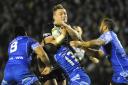 Samoa in action against New Zealand three weeks ago