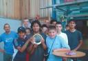 SOCCER STARS: Youngsters who took part in the Warrington Community Football Partnership tournament