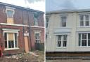The dilapidated building was completely transformed into a new supported living facility