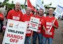 Previous Unilever staff action in Warrington