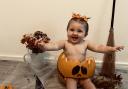 Has your child dressed up for Halloween like Sienna Lois Doodson, aged nine months, from Great Sankey?