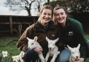 Sisters Alison and Fiona Wilshaw at Bates Farm (Image: Kaptured by Lindsey)