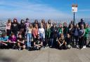 Priestley College Students on their recent trip to San Francisco.
