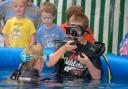 Children get a taste for scuba 	MBU100711
