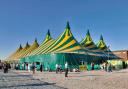 The proms concert will be held at the festival big top in Bank Park