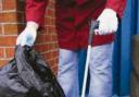 Clean up the area with a litter pick