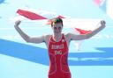 Alistair Brownlee crossed the line 49 seconds ahead of second-placed South Africa