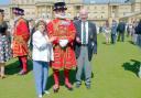 Mary and Arthur made their third visit in 10 years to Buckingham Palace