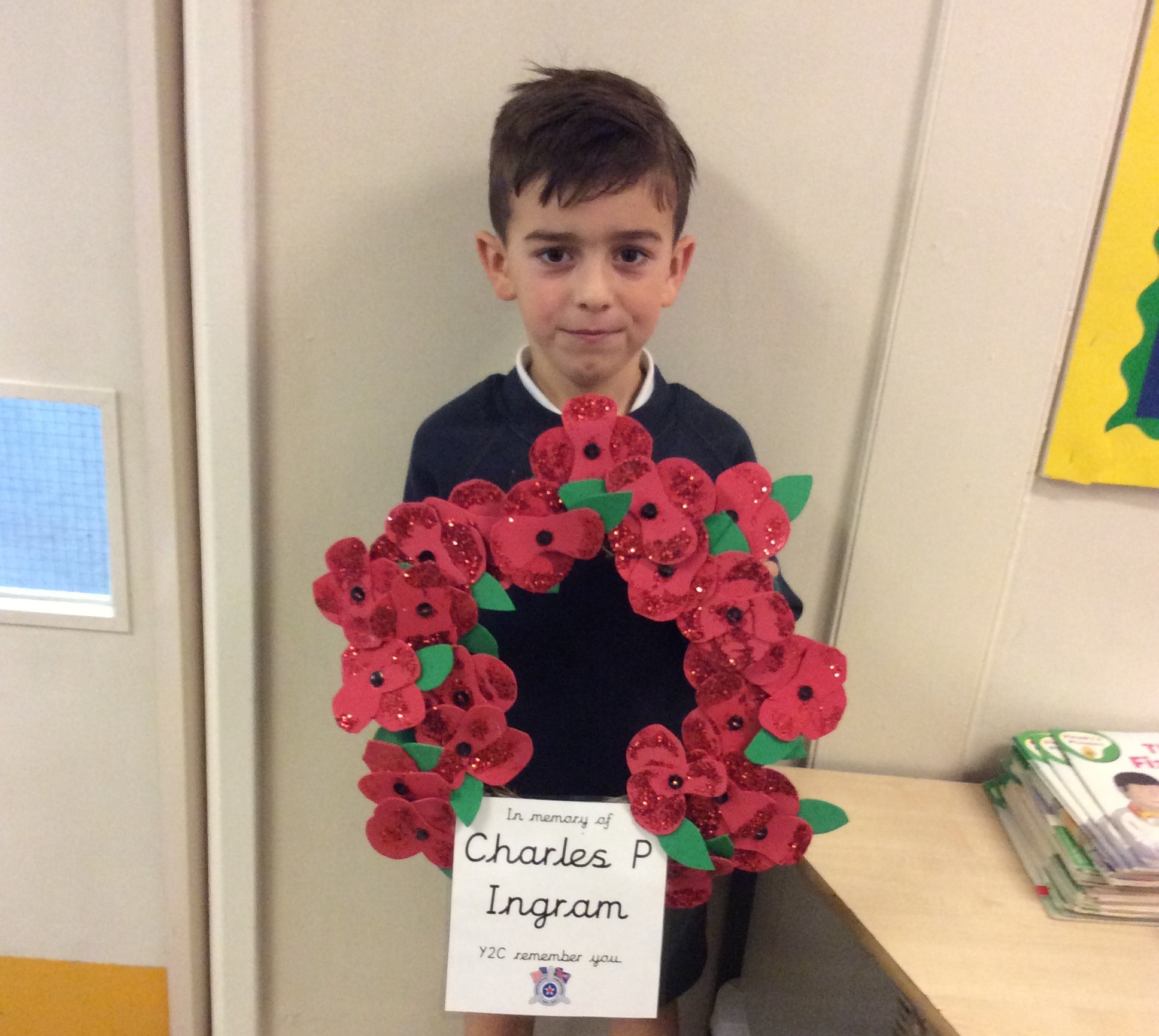 Callands Primary school pupils have been making wreaths for four years