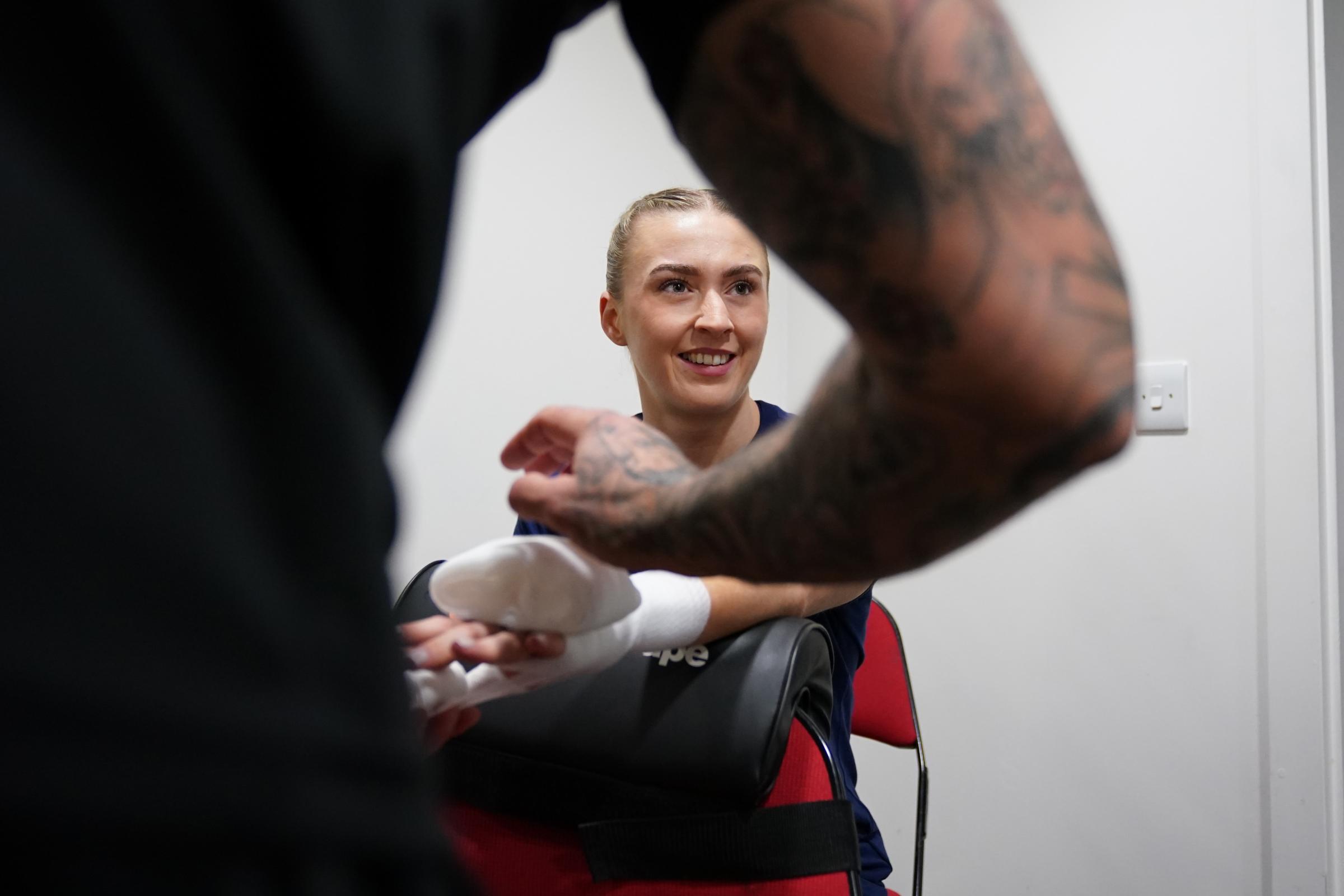 Rhiannon Dixon. Picture: Dave Thompson/ Matchroom Boxing
