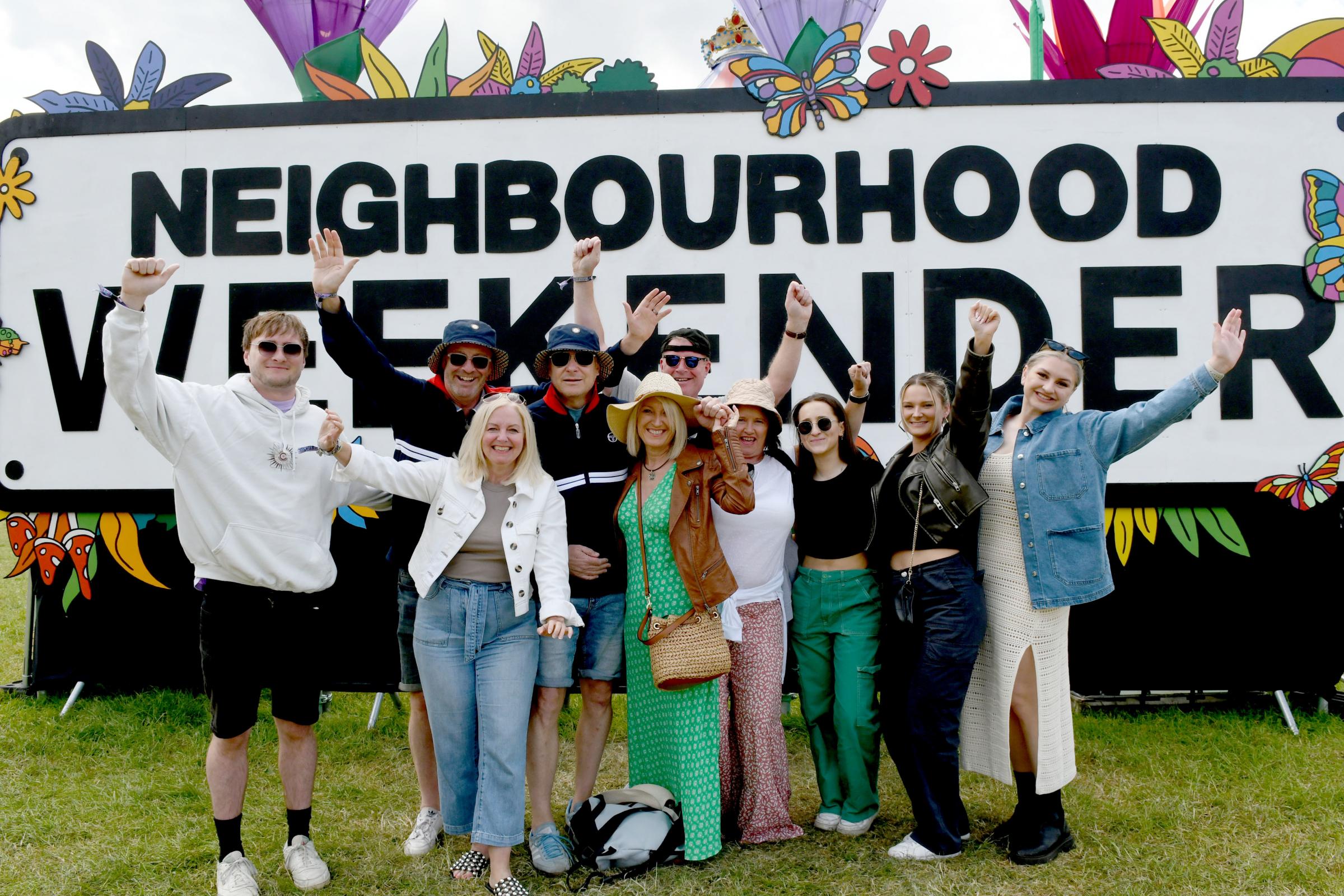 Crowd photos from day two of Neighbourhood Weekender 2023. Pictures: Dave Gillespie