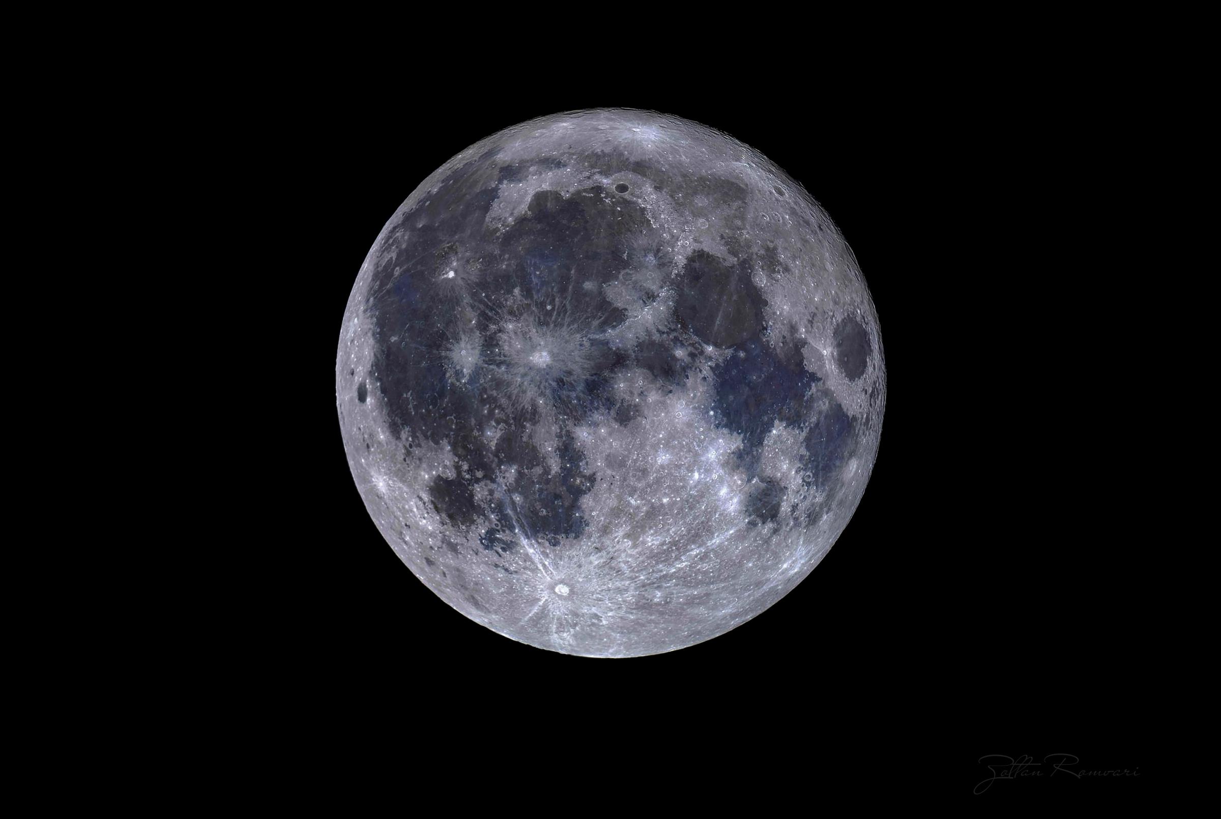 The blue supermoon at the end of August