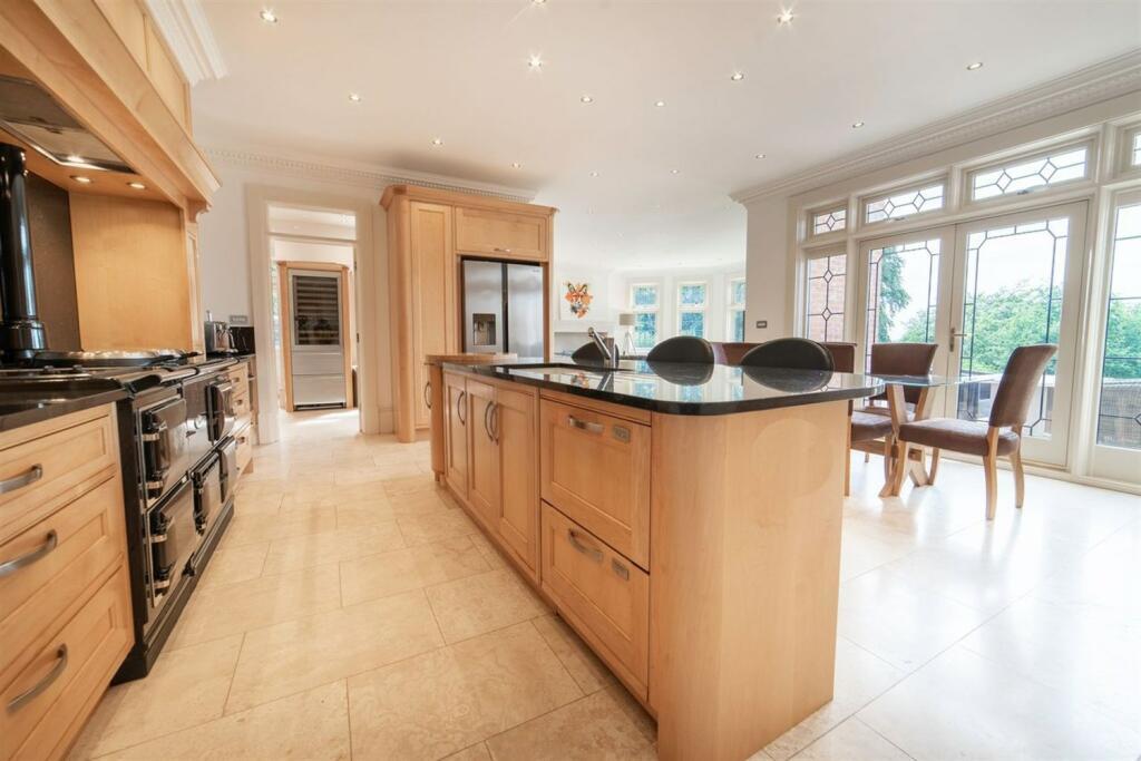 The kitchen on offer with the property