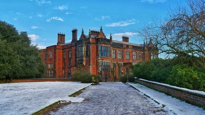 Arley Hall and Gardens in the snow by Tony Crawford