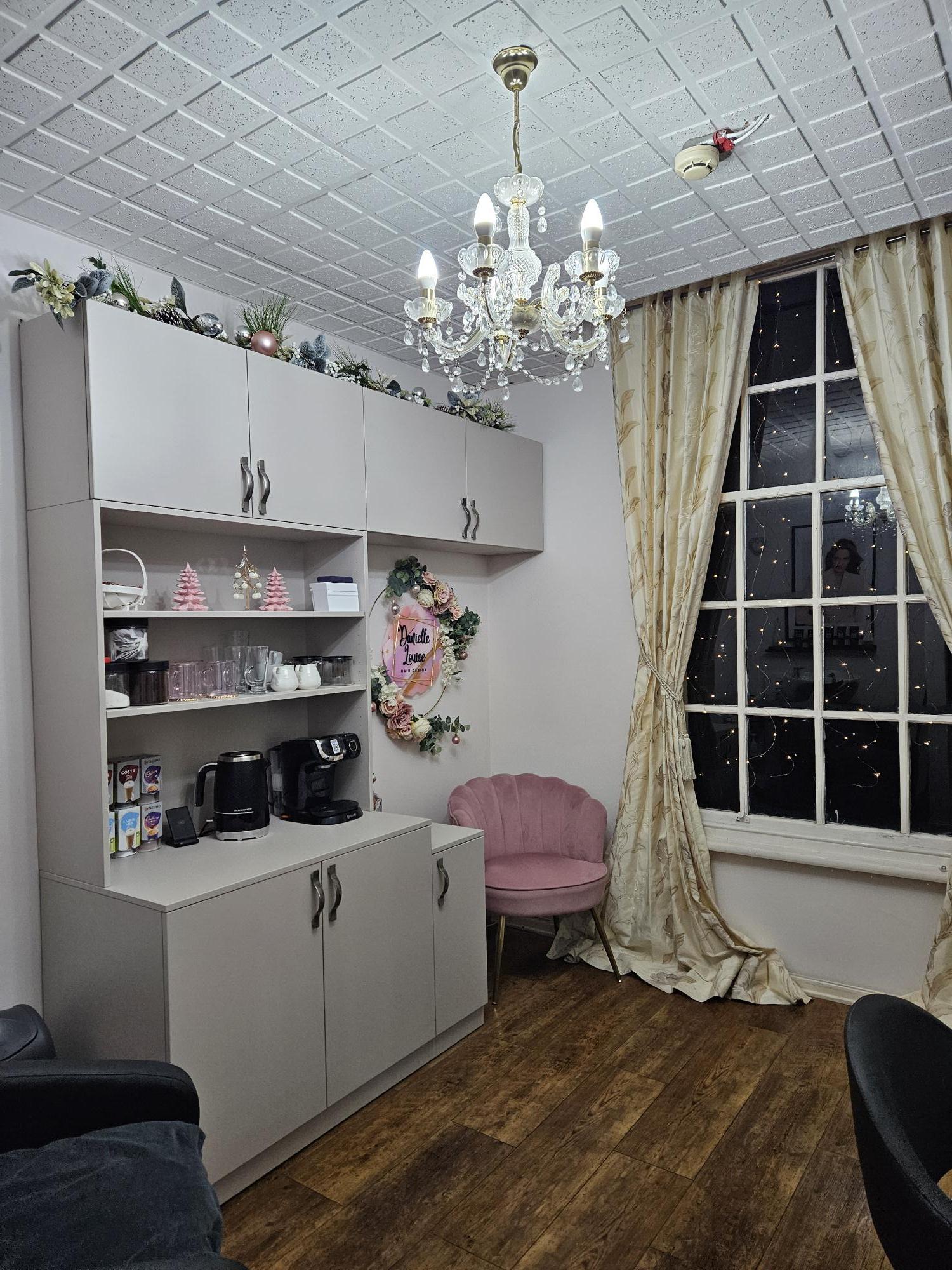Danielle opened her boutique salon three years ago