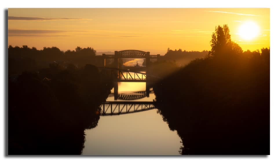The cantilever bridge by Ben McDonald