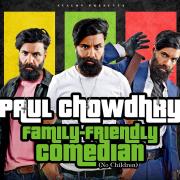 Paul Chowdhry is coming to the Parr Hall