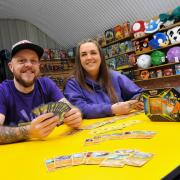 Doug Brown and Leilani Woods, of Orford, run the Geek Retreat franchise in Warrington - Pictures: Dave Gillespie