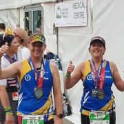 Cheryl and Paul will tun the New York marathon