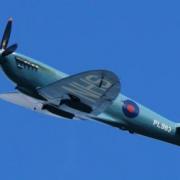 A spitfire in action in support the NHS in 2020 - Picture: James Sanders