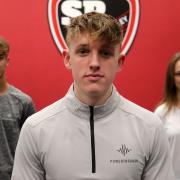 Angus Cheyne is an ambitious 17-year-old hoping is sportwear brand 'Power Through' will be a success