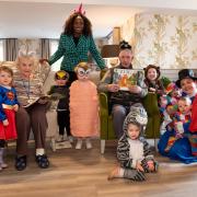 Statham Manor in Lymm received visit from Back To The Garden nursery on World Book Day