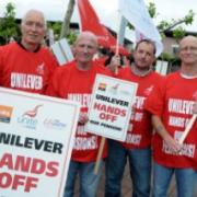 Previous Unilever staff action in Warrington