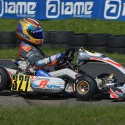 Luca Narraway, karting