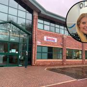 Inset: Louise Doyle | Main: Warrington Guardian office