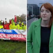 Charlotte Nichols has not attended any Unite picket lines during the bin strikes, despite 'recognising' the grievances of those on strike