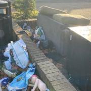 The council says that reports of fly-tipping have not increased since bin strikes began