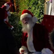 Forbes Close in Birchwood hosted a Christmas street party at the weekend, and didn't let the stormy conditions spoil the festivities