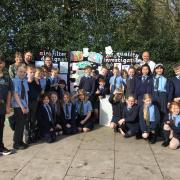 The year five pupils at St Wilfrid's