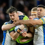 Jordy Crowther could line up in the Warrington Wolves front row again on Sunday