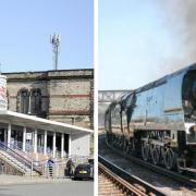 A romantic one-off railway trip on Britain's poshest train will start in Warrington